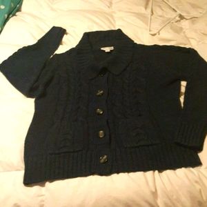 St John's Bay Sweater-Navy Blue-XL